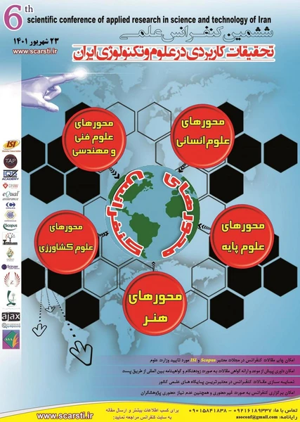 ششمین کنفرانس علمی تحقیقات کاربردی در علوم و تکنولوژی ایران