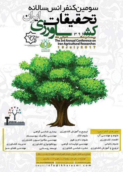 سومین کنفرانس سالانه تحقیقات کشاورزی ایران