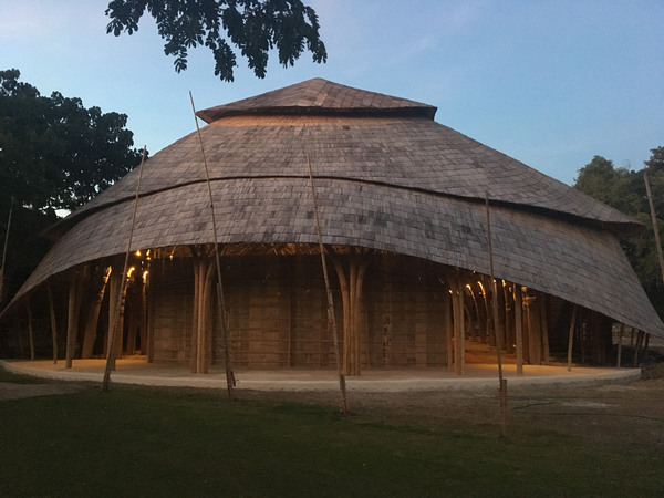سازه ای ساخته شده از بامبو : تی پی بین
